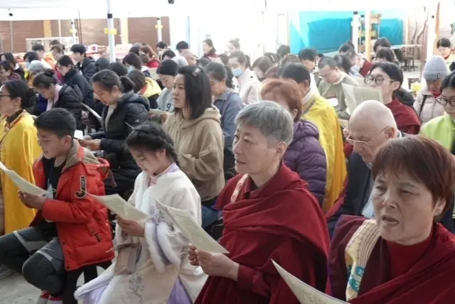 世界佛教总部、圣迹寺 为新年祈福(《世界新闻网》报道)-图片1
