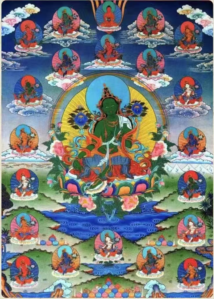 二十一尊救度母礼赞经-图片21
