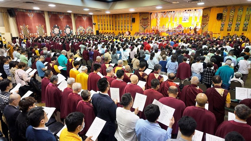 佛教盛典洛杉磯登場 世界佛子齊誦《了義經》共迎南無羌佛佛誕-图片1